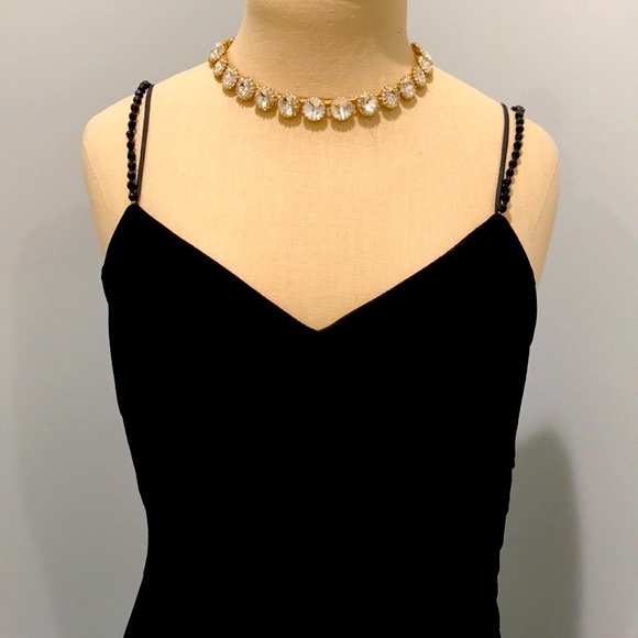 💯✅ AUTHENTIC JOSEPH RIBKOFF GOWN W/ BEADED STRAPS - Picture 2 of 5